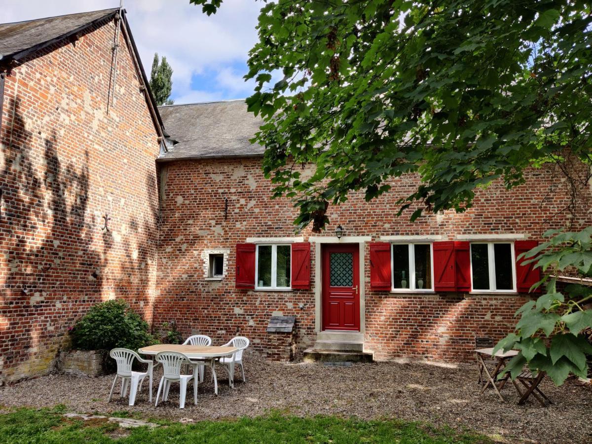 Uw Eigen Boerderij Bij Le Moulin De La Place Hargicourt Экстерьер фото