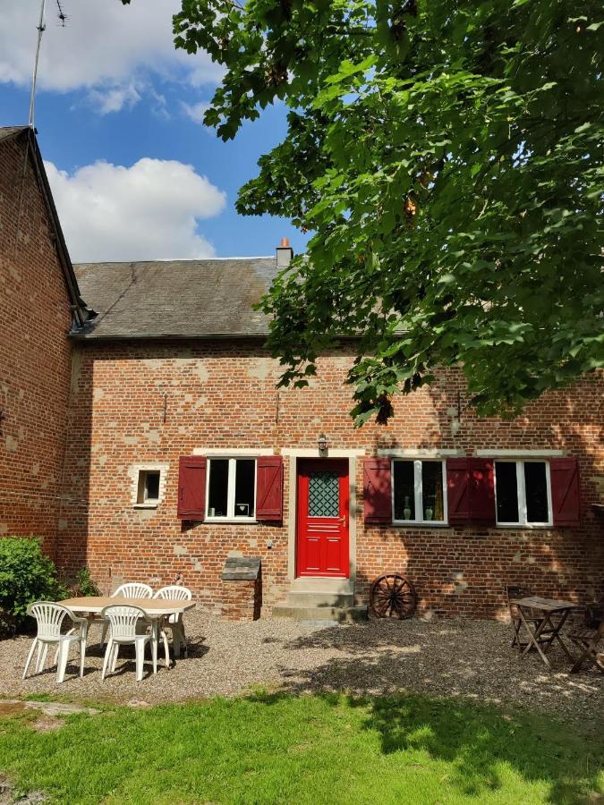 Uw Eigen Boerderij Bij Le Moulin De La Place Hargicourt Экстерьер фото